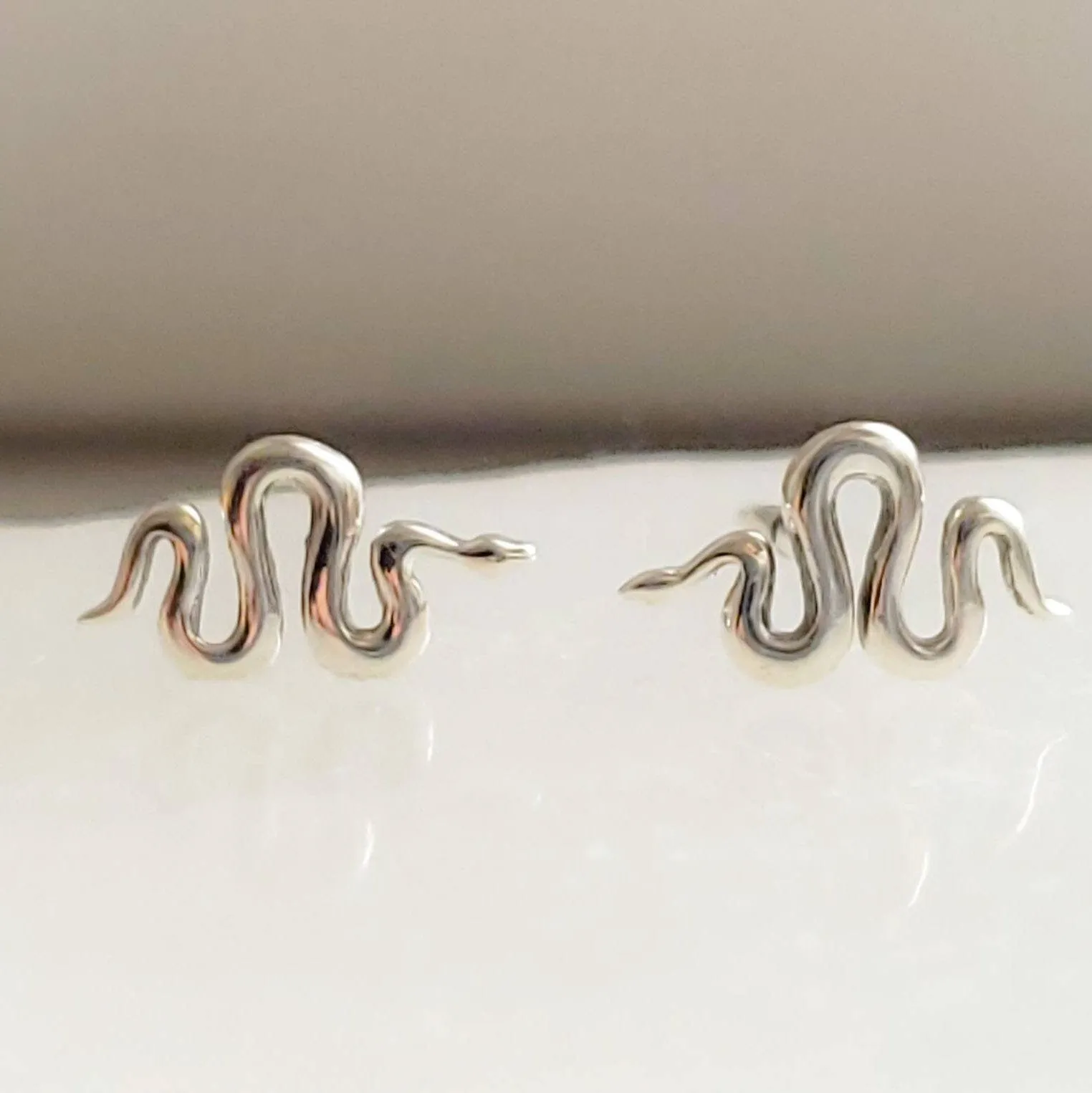 Tiny Snake Studs