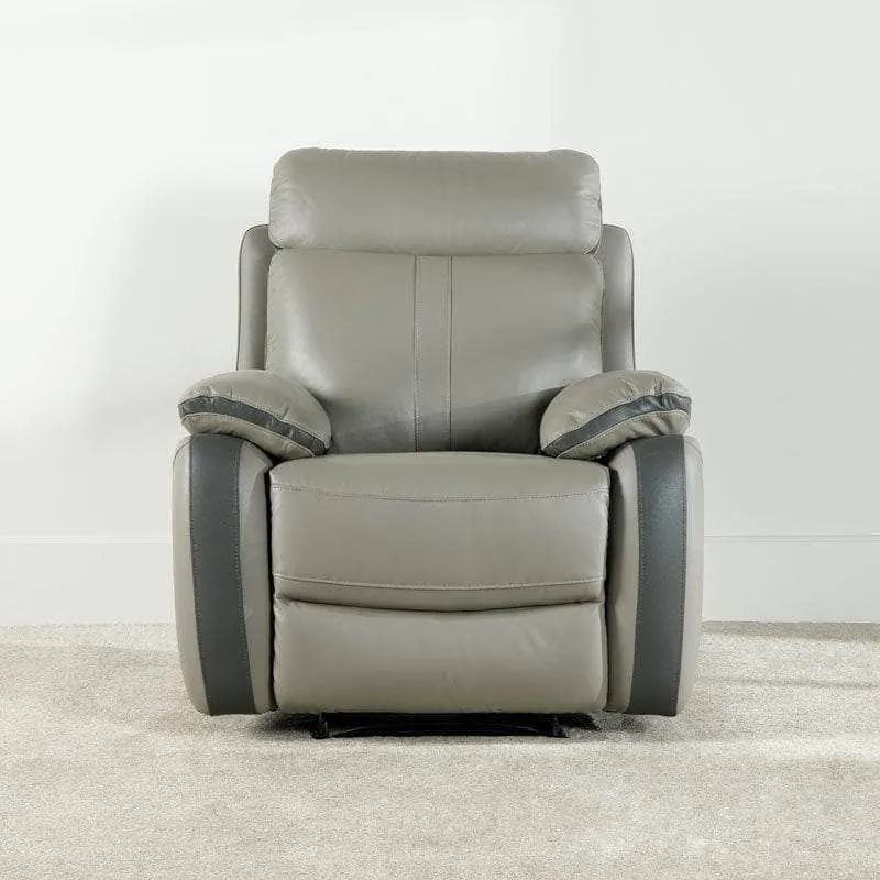 Tivoli Reclining Armchair - Grey