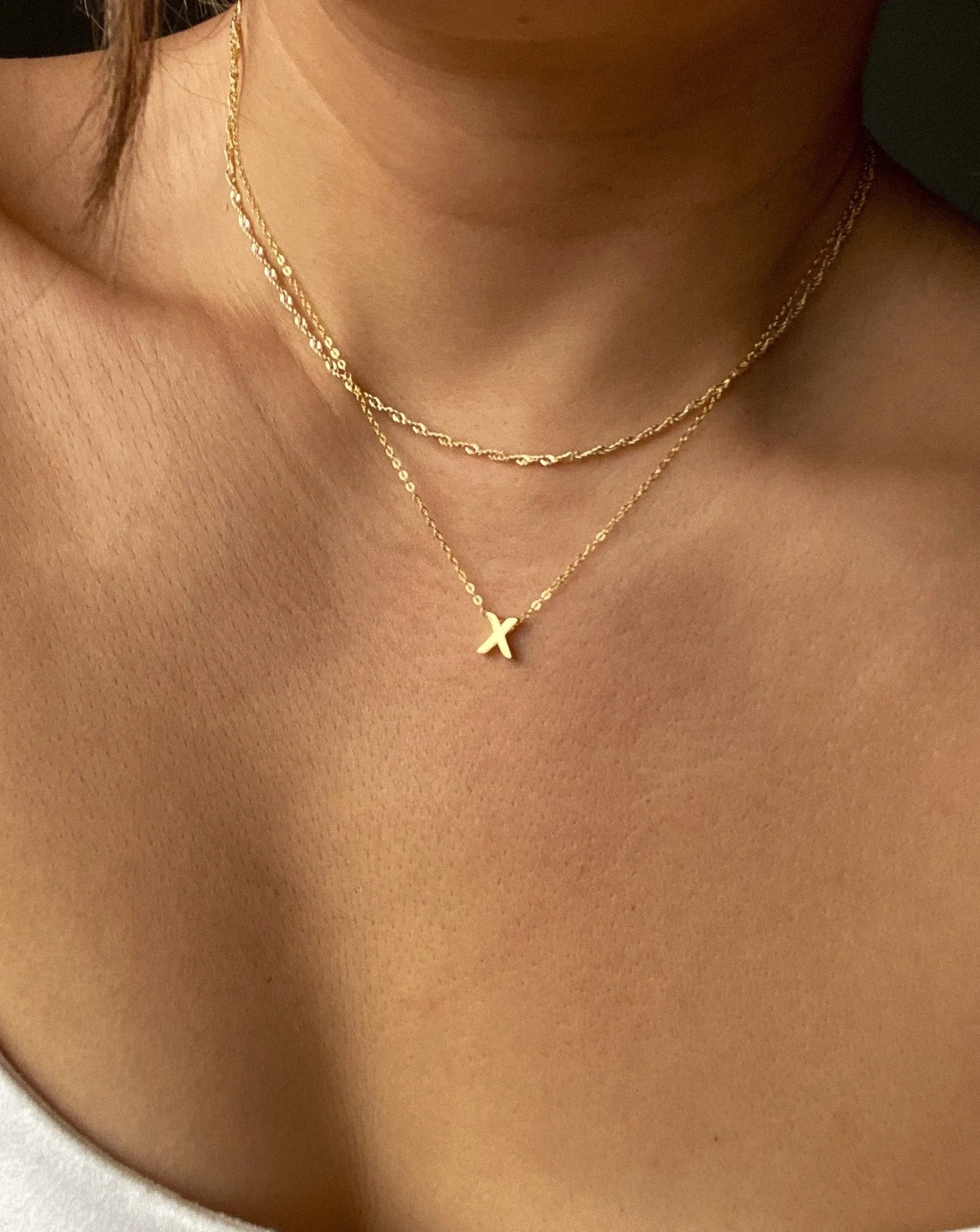X - Alphabet Necklace
