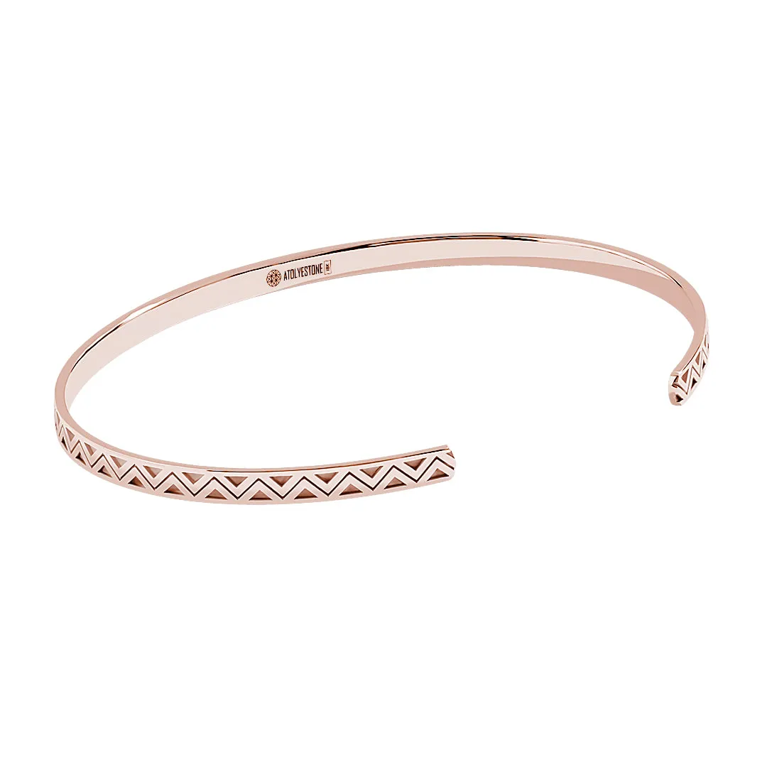 Zigzag Cuff in Gold