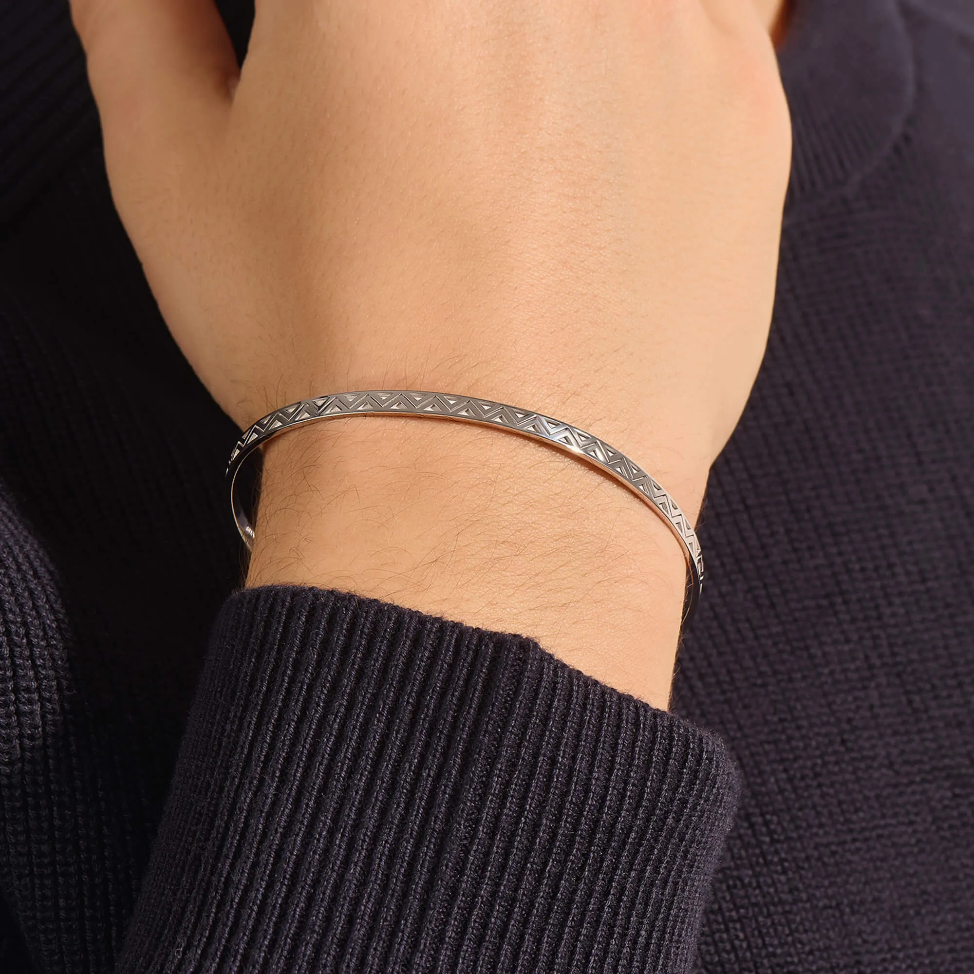 Zigzag Cuff in Gold